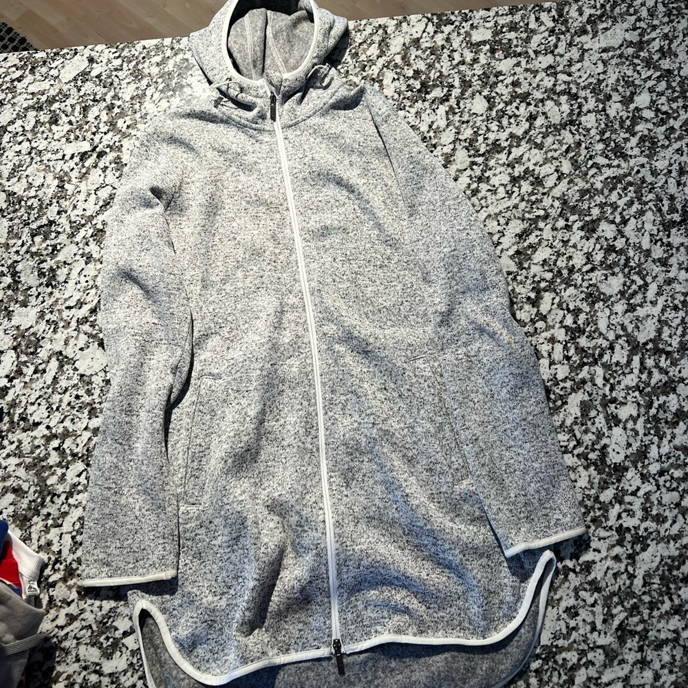 Super long and warm zip up